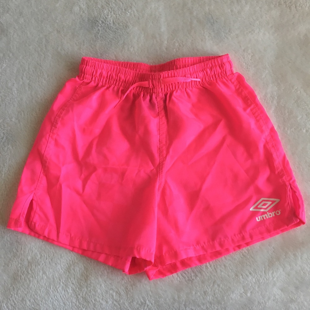 Umbro hot pink shorts 2XS